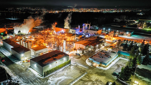 United Initiators Fabrikanlage in Prince George, Kanada.