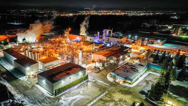 United Initiators factory site in Prince George, Canada.