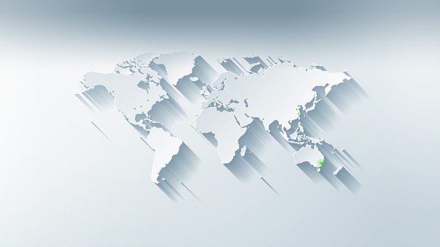Map Banksmeadow, Australia.